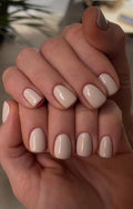 Cream Vanilla Nails