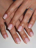 Milky Pink Sophisticated French Tips