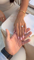 Sheer Milk Pink Nails