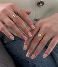 Precise Nude French Tips