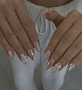 Luxurious Chrome Glazed Nails