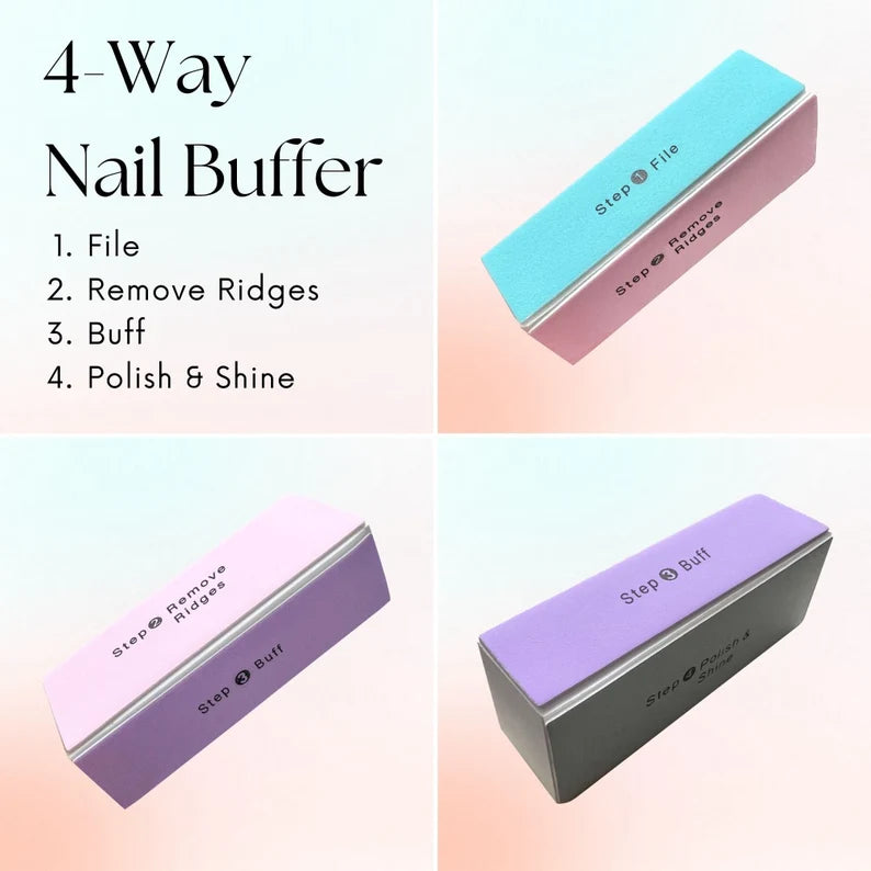 4-Way Nail Shiner for Healthy Nails • Nail Care