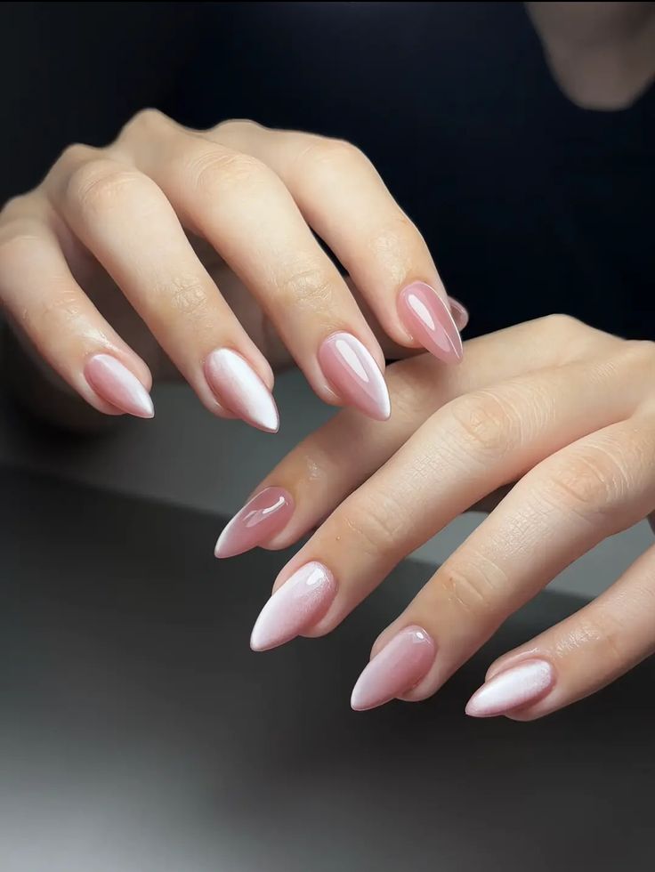 Cute Silk Pink Cat Eye